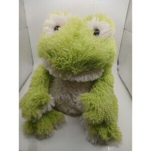 Warmies Frog Lavender Heating Plush Warming Pad Green Microwave
